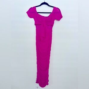 Fashion Nova fuchsia tight dress, never worn, brand new with tags